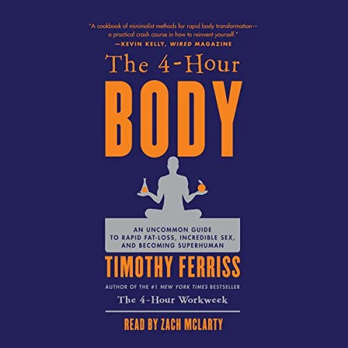 The 4-Hour Body Book : Achieve the impossible with Tim Ferriss as he shares a decade of experiments to unlock peak performance, regardless of genetics.