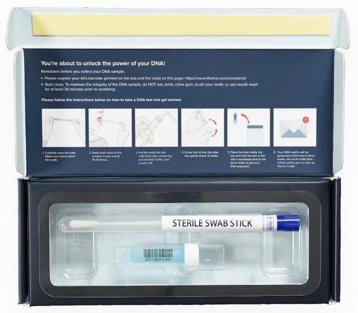 At Home DNA Test Kit with over 120 individual traits for health optimization. Simple one-time test. Personalized insights, methylation gene mutations, vitamin recommendations, and more. Order now from Optimal Human Lab.